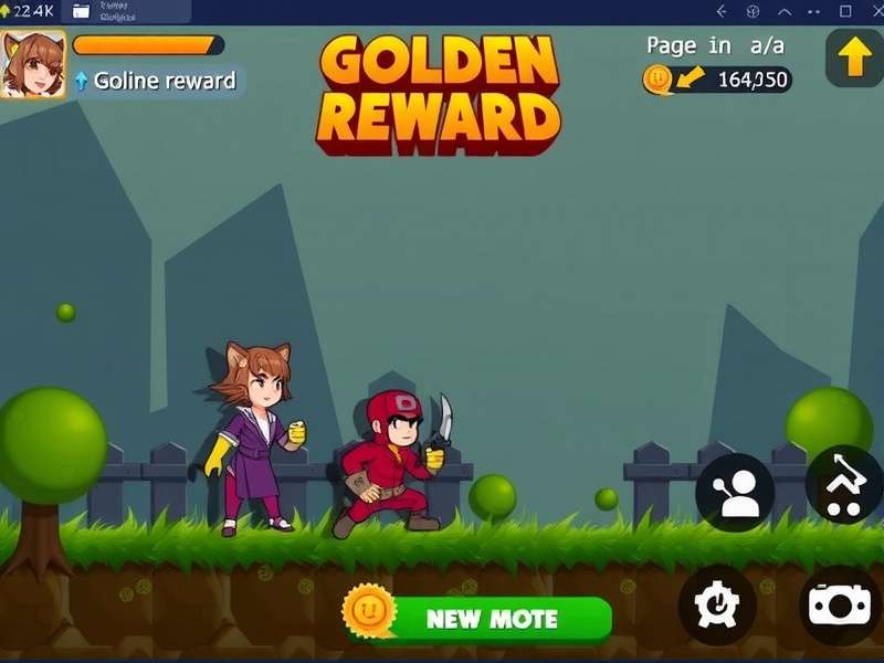 Golden Reward Rampage gameplay screenshot